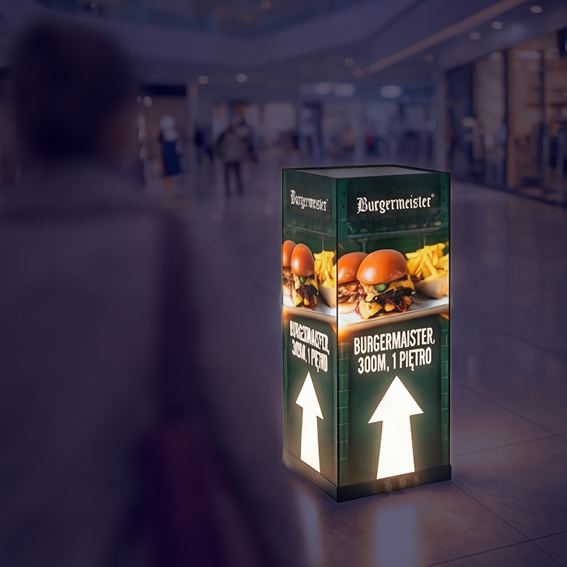 LumiBox ekspozytor LED zamiast lady