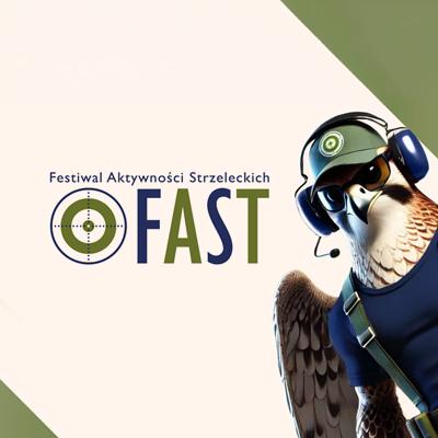 Logo Festiwal Aktywności Strzeleckich FAST
