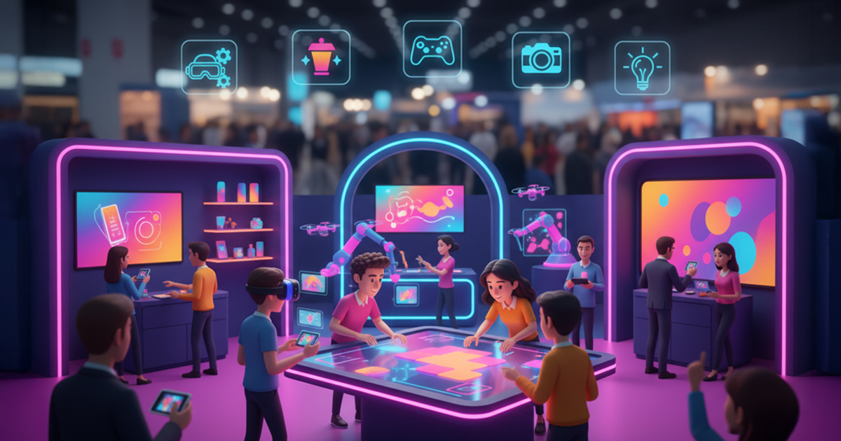 5 креативних ідей для залучення відвідувачів на виставковому стенді