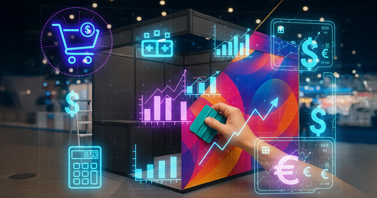 Скільки коштує професійне обклеювання виставкового стенду? Довідник цін 2026