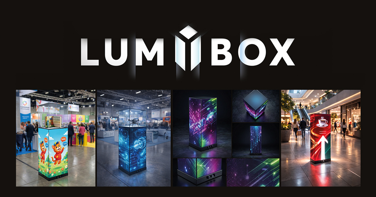LUMIBOX in Showrooms und Galerien