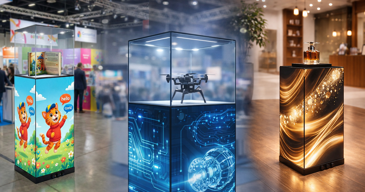 LUMIBOX LED-Display statt Fernseher mieten — Expo-24